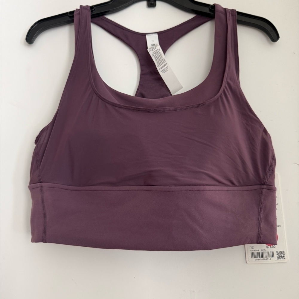 Lululemon Wunder Train Mesh Racerback Everlux Cropped Tank Size 12